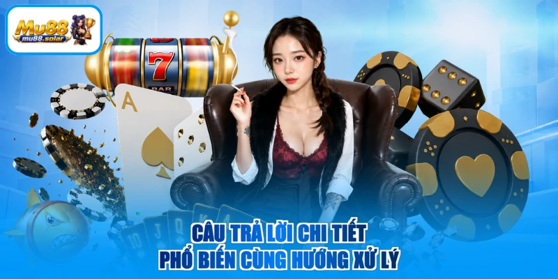 Câu trả lời chi tiết phổ biến cùng hướng xử lý